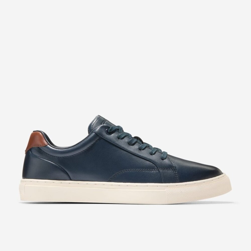 Cole Haan Men's Grand Kittery Court Navy Sneakers Shoes